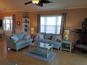 Condo, Multiple Beds, Patio (Ocean Keyes 3941) | Living area - Ocean Keyes 3941 (North Myrtle Beach)