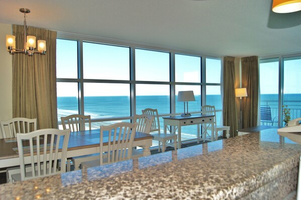 Condo, Multiple Beds, Jetted Tub, Ocean View (Seaside Resort 1003) | 3 bedrooms, individually decorated, individually furnished, bed sheets