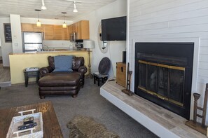 TV, fireplace - Beautiful Dillon Bay - Close to snowboarding, hiking trails, on the lake (Dillon)