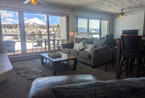 TV, fireplace - Beautiful Dillon Bay - Close to snowboarding, hiking trails, on the lake (Dillon)