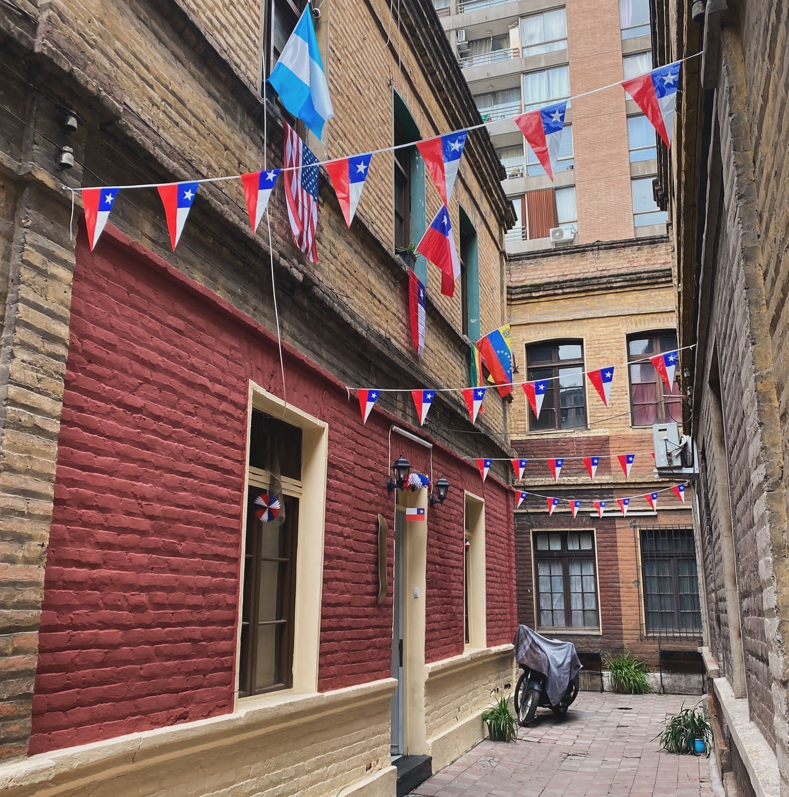 Fachada da propriedade