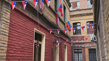 Fachada da propriedade