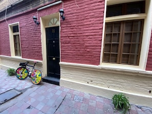 Fachada de la propiedad