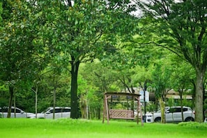 Overnattingsstedets uteområder