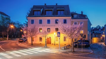 Voorkant van accommodatie