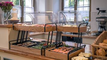 Morgenmadsbuffet hver dag mod et gebyr
