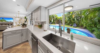 Chic 3 BR Villa with Private Pool – Fort Lauderdale