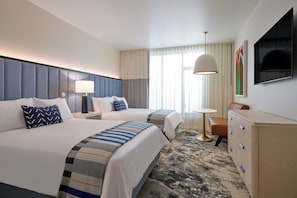 Premium bedding, minibar, in-room safe, desk