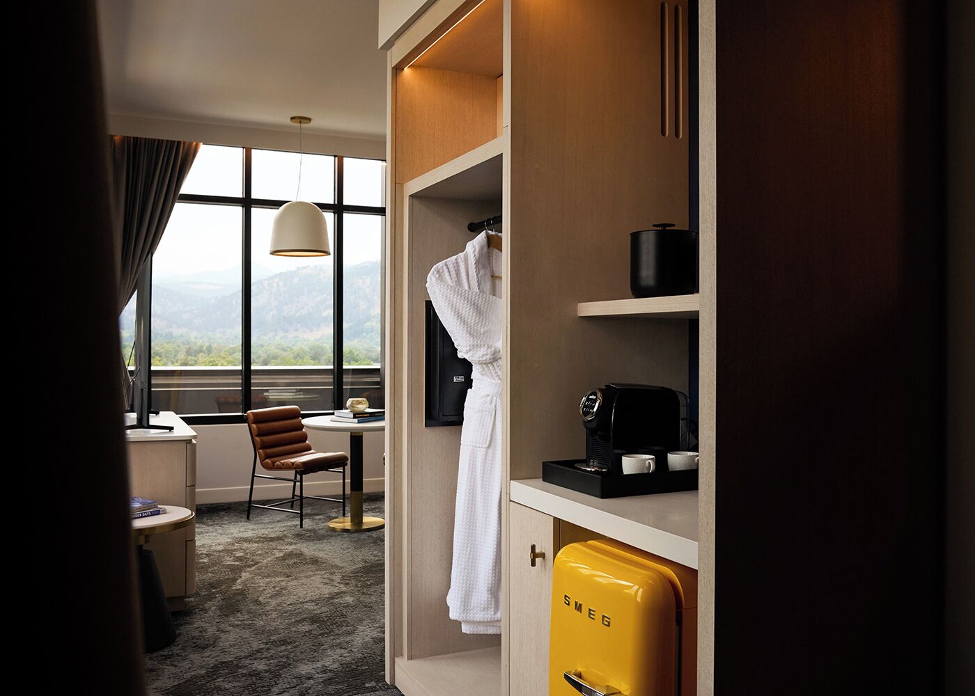 Premium bedding, minibar, in-room safe, desk