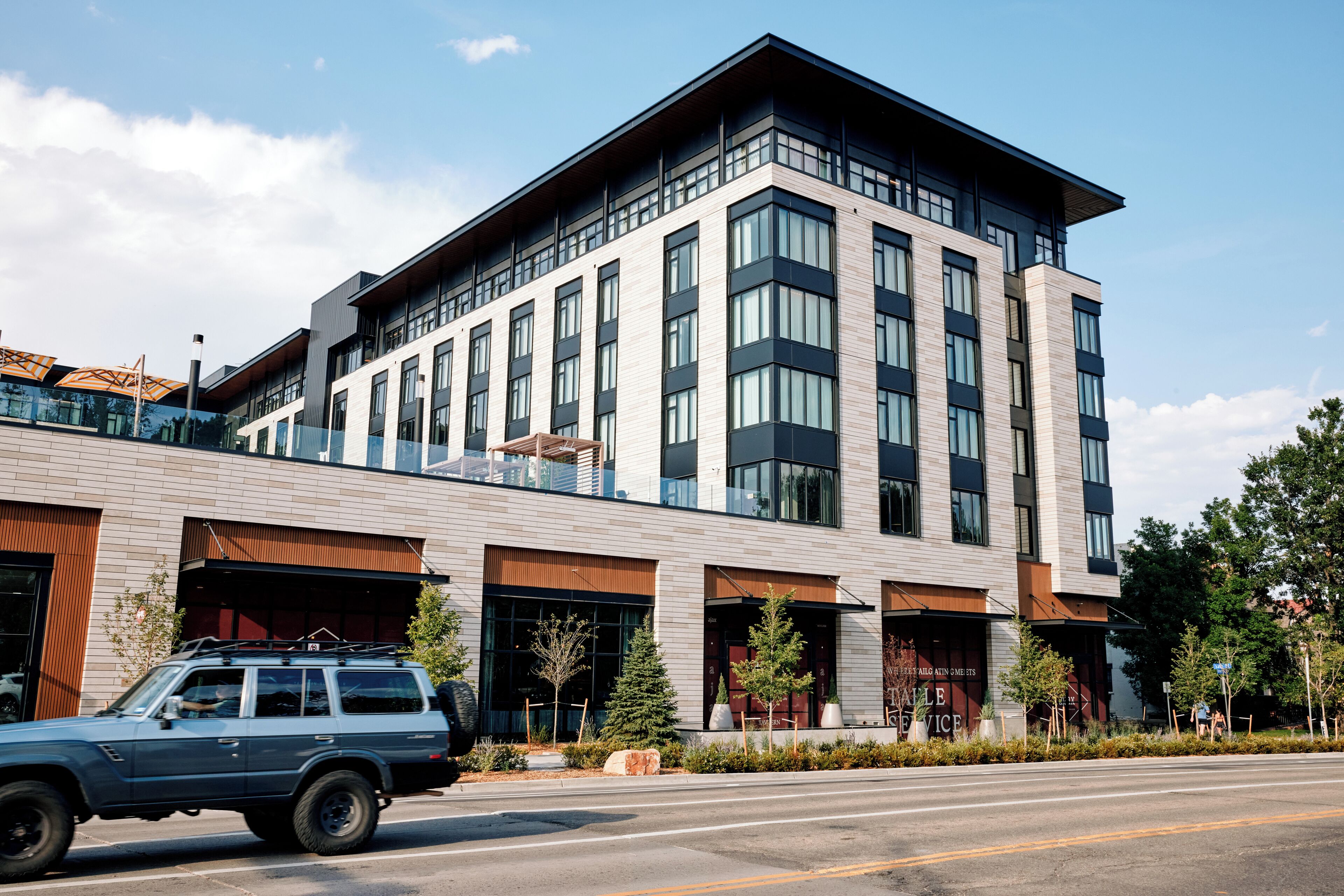 Fachada da propriedade