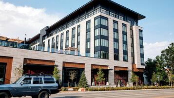 Voorkant van accommodatie