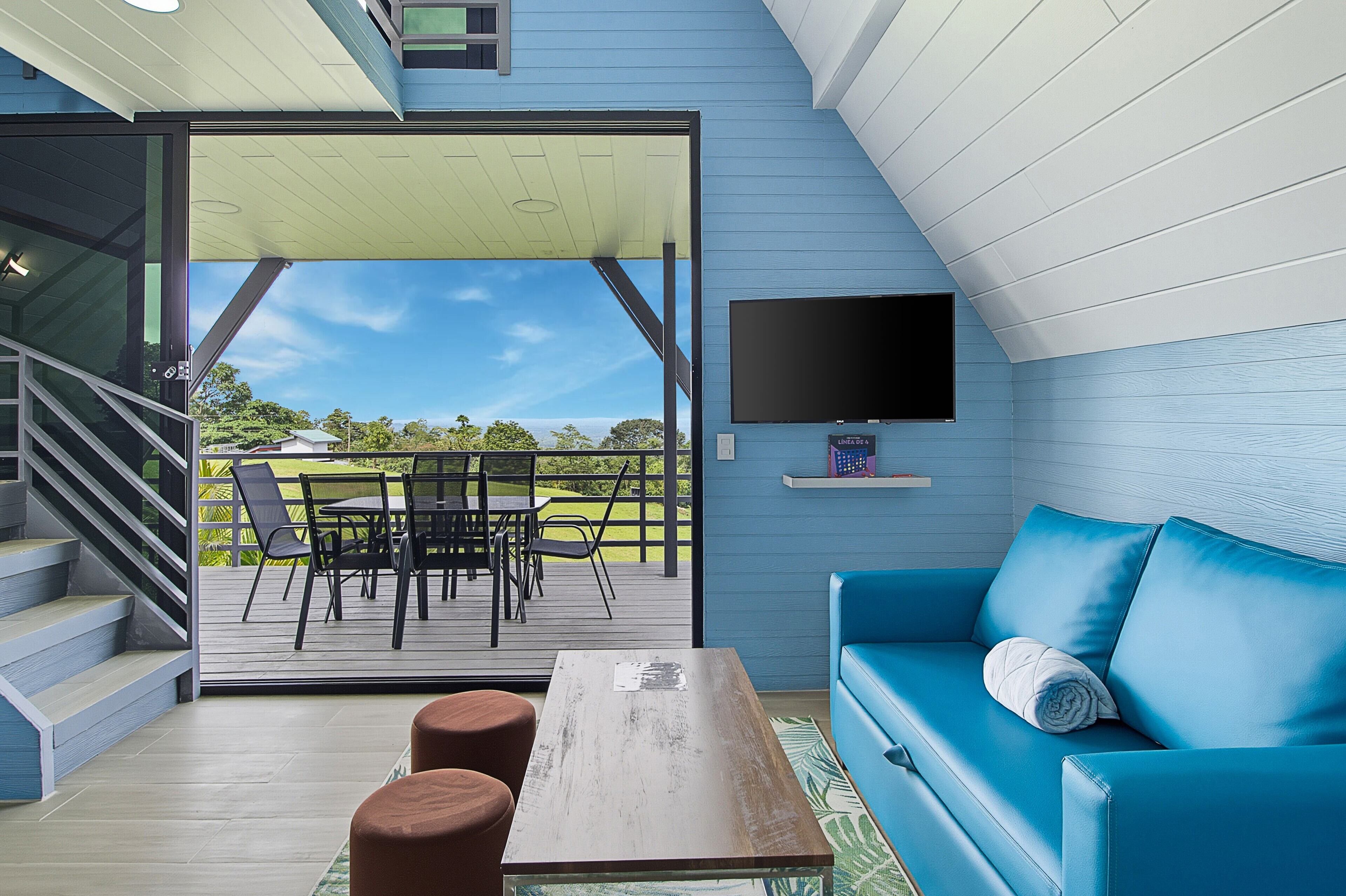 Bungalow Standard, 2 chambres, coin cuisine, vue colline