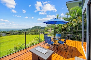 Superior Bungalow, Private Pool, Hill View | Terrace/patio