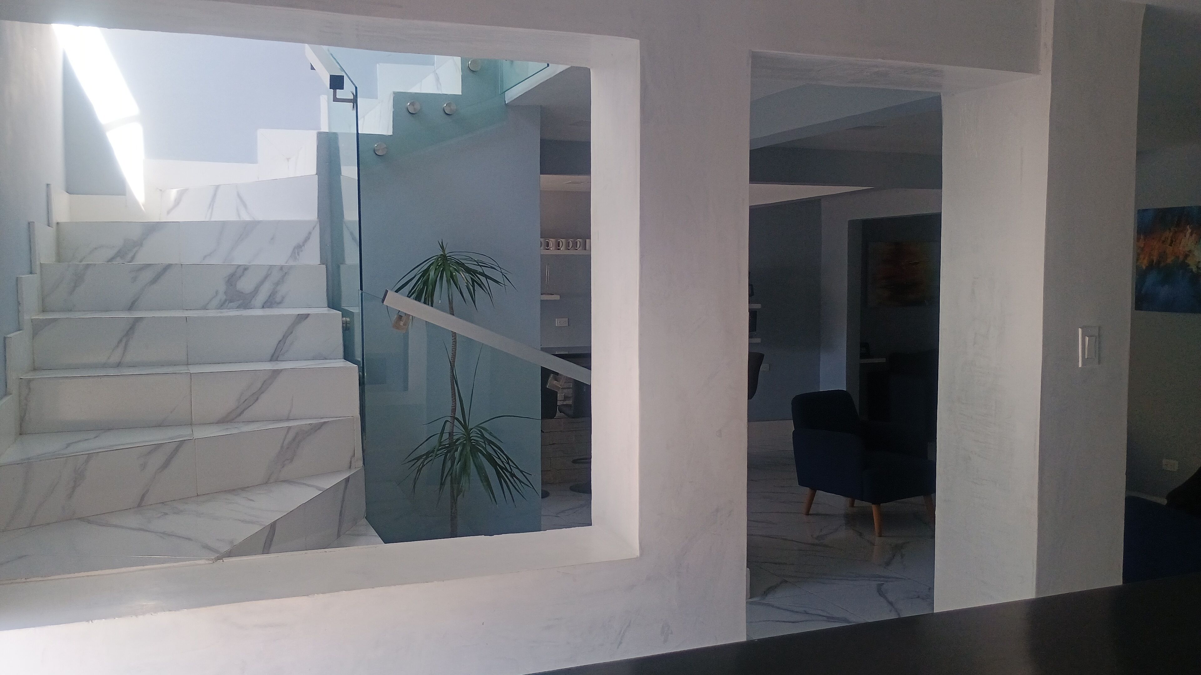 50-inch TV with cable channels, Netflix, streaming services