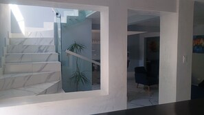 50-inch TV with cable channels, Netflix, streaming services