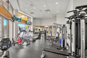 Fitnessbereich