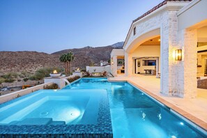 Una piscina climatizada