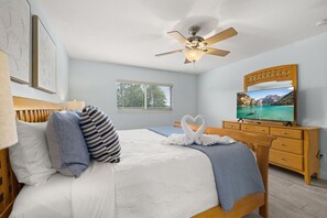 5 bedrooms, desk, iron/ironing board, free WiFi