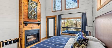 1 slaapkamer, een bureau, een strijkplank/strijkijzer, gratis wifi