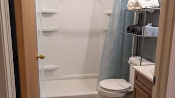 Shower, towels