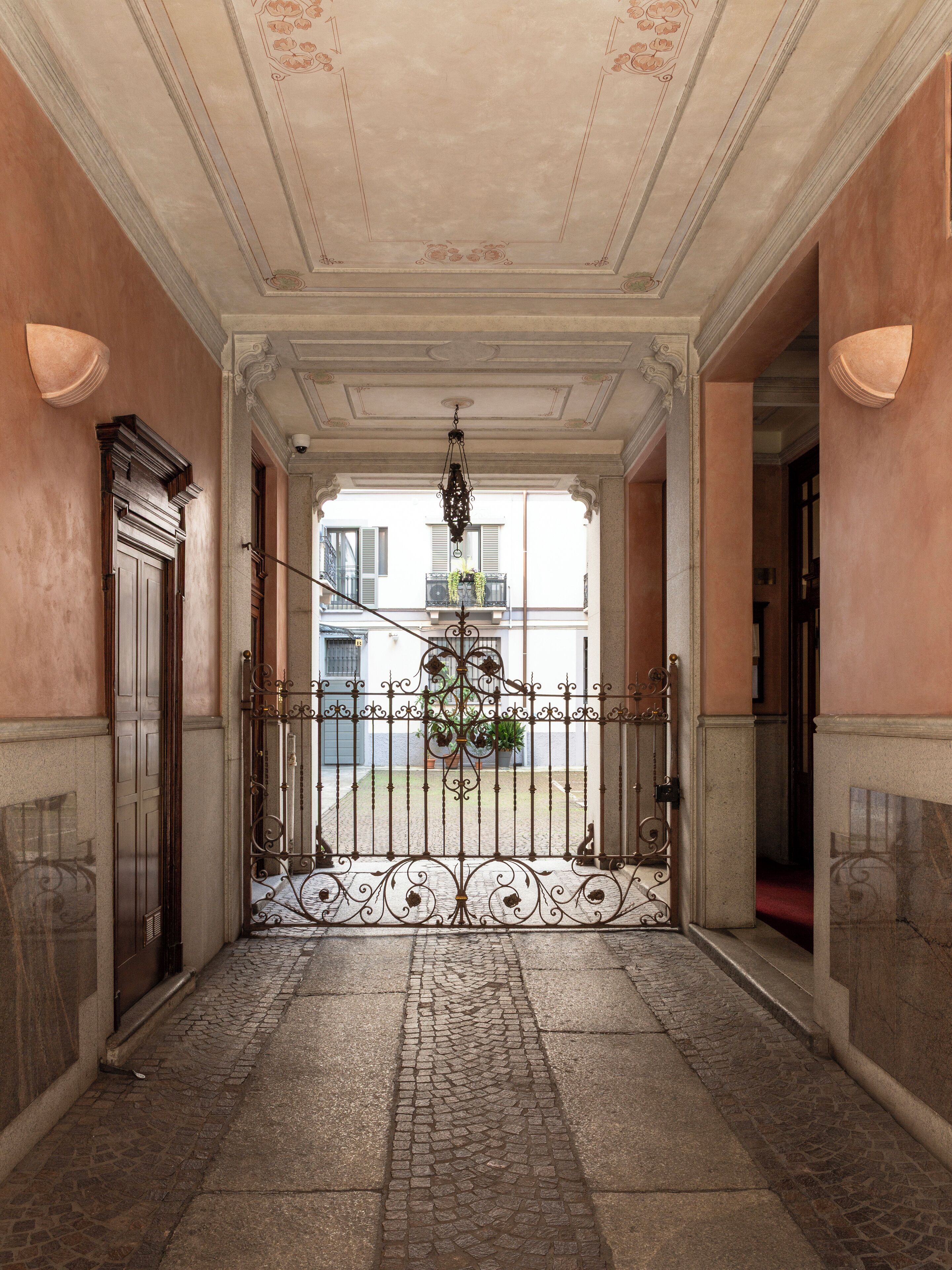 Entrée de l’hébergement