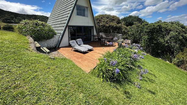 Terrace/patio - A-Frames 2 (Coromandel)