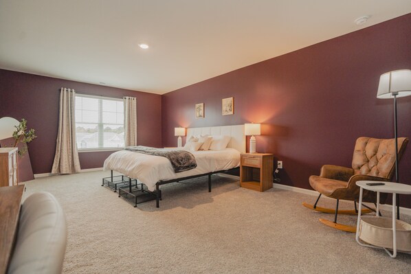 5 Schlafzimmer, Bügeleisen/Bügelbrett, WLAN, Bettwäsche