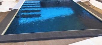 Casa familiar con alberca privada a una cuadra de la playa