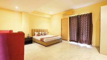 Premium-Zimmer | Bettwäsche aus ägyptischer Baumwolle, hochwertige Bettwaren, Zimmersafe