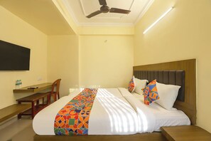 Habitación Premium | Sábanas de algodón egipcio, ropa de cama de alta calidad, caja fuerte