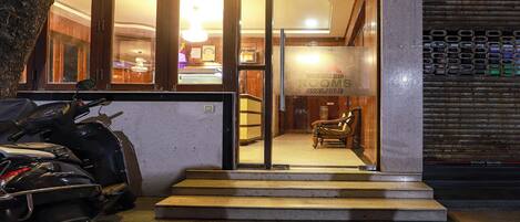 Entrada de la propiedad