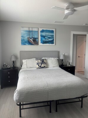 3 habitaciones, escritorio, tabla de planchar con plancha y wifi 