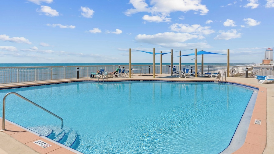 Oceanfront Condo w/ Pool + Pier Park Access Front Beach Retreat by Avantstay