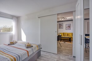2 sovrum, gratis wi-fi och sängkläder