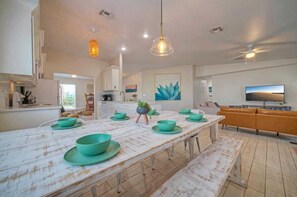 House (Multiple Bedrooms) | Interior - Sleeps 20! 2 Homes Near the Beach, Private Pools, Gameroom, Large Family Retreat (Port Aransas)