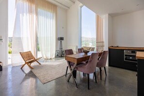 Dining - Amazing property of 2 villas on a land sea view (Avola)