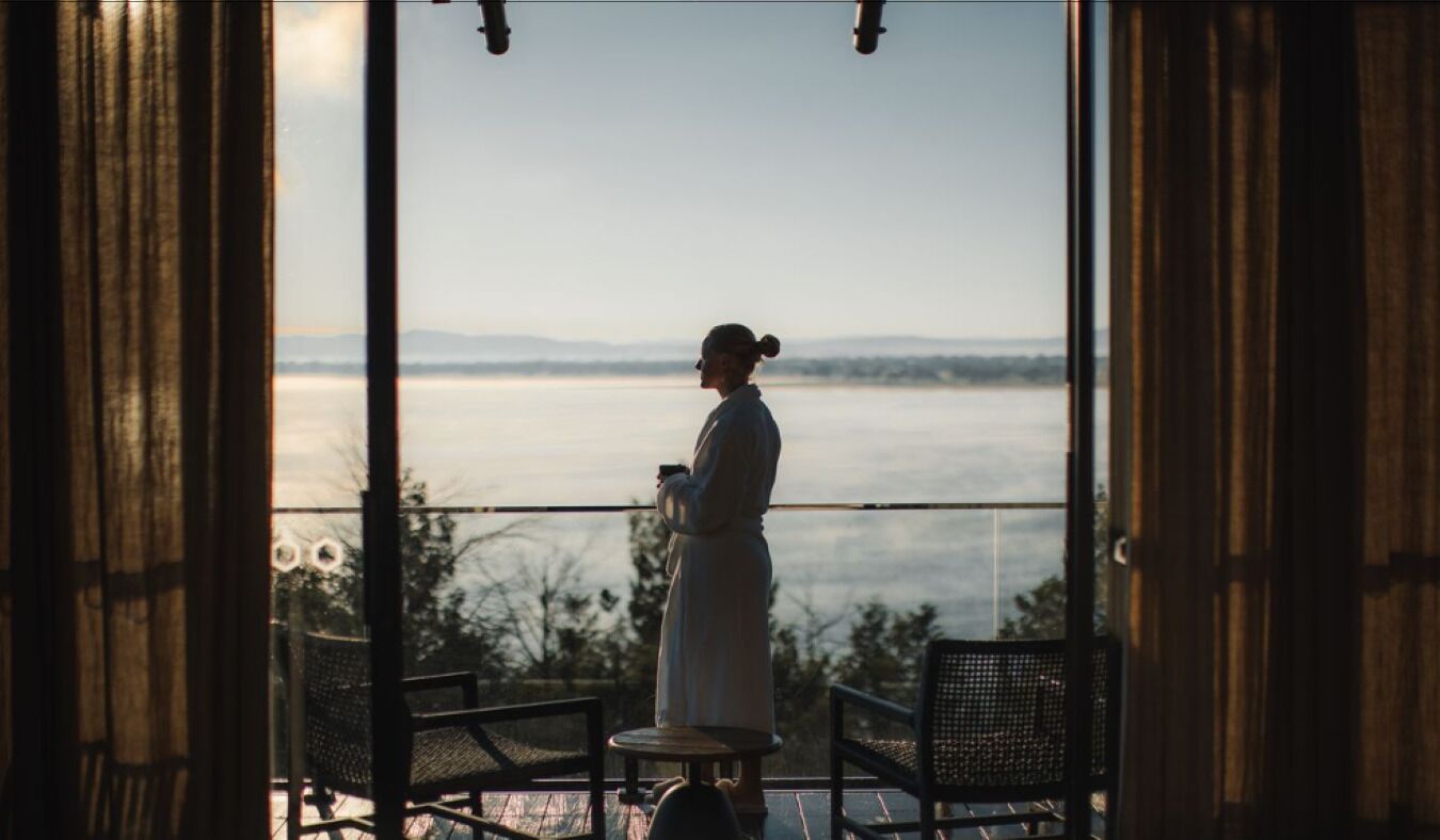 Luxury Tent, Lake View | Balcony view