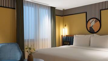 Habitación doble estándar, para no fumadores | 1 habitación, ropa de cama de alta calidad y edredón