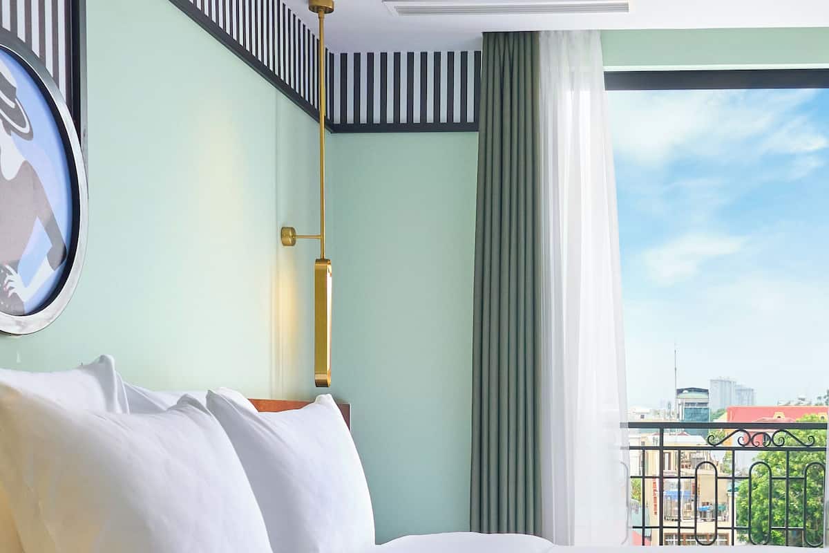 Suite Junior, balcon, vue ville | Vue sur la ville