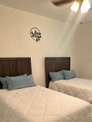 2 habitaciones, wifi y ropa de cama