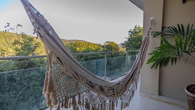 Cozy apartment with privileged views of the mountains in Lencois.