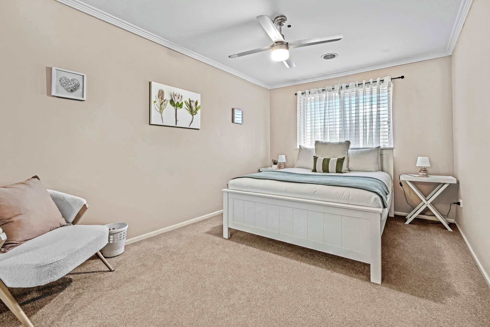 3 dormitorios, tabla de planchar con plancha, cuna de viaje y wifi