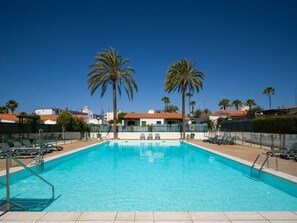 Bungalow | Pool | Indoor pool, outdoor pool - Bungalow Near Yumbo & Playa del Ingles Beach (San Bartolomé de Tirajana)