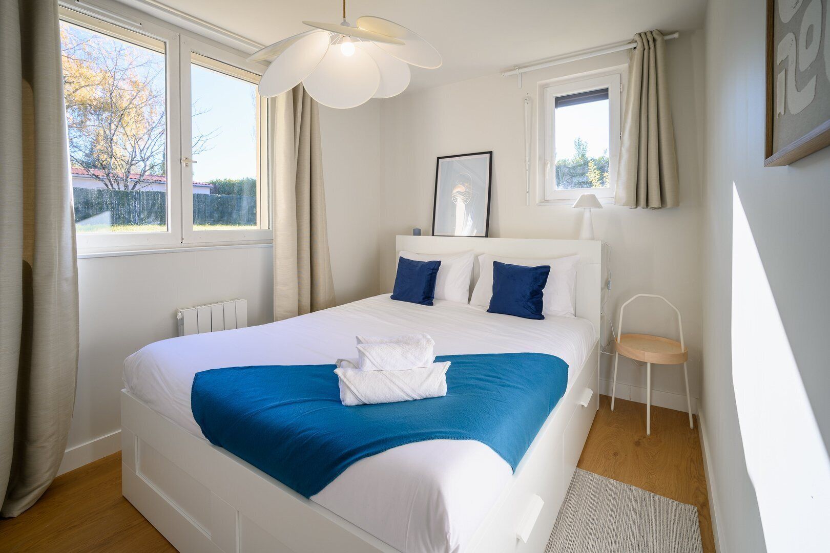 2 chambres, accès Internet, draps fournis