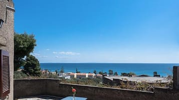 Standard Apartment, Sea View | Teras/patio