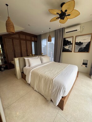 3 habitaciones, tabla de planchar con plancha, wifi y ropa de cama