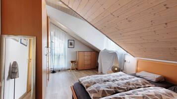 1 makuuhuone, ilmainen Wi-Fi, vuodevaatteet