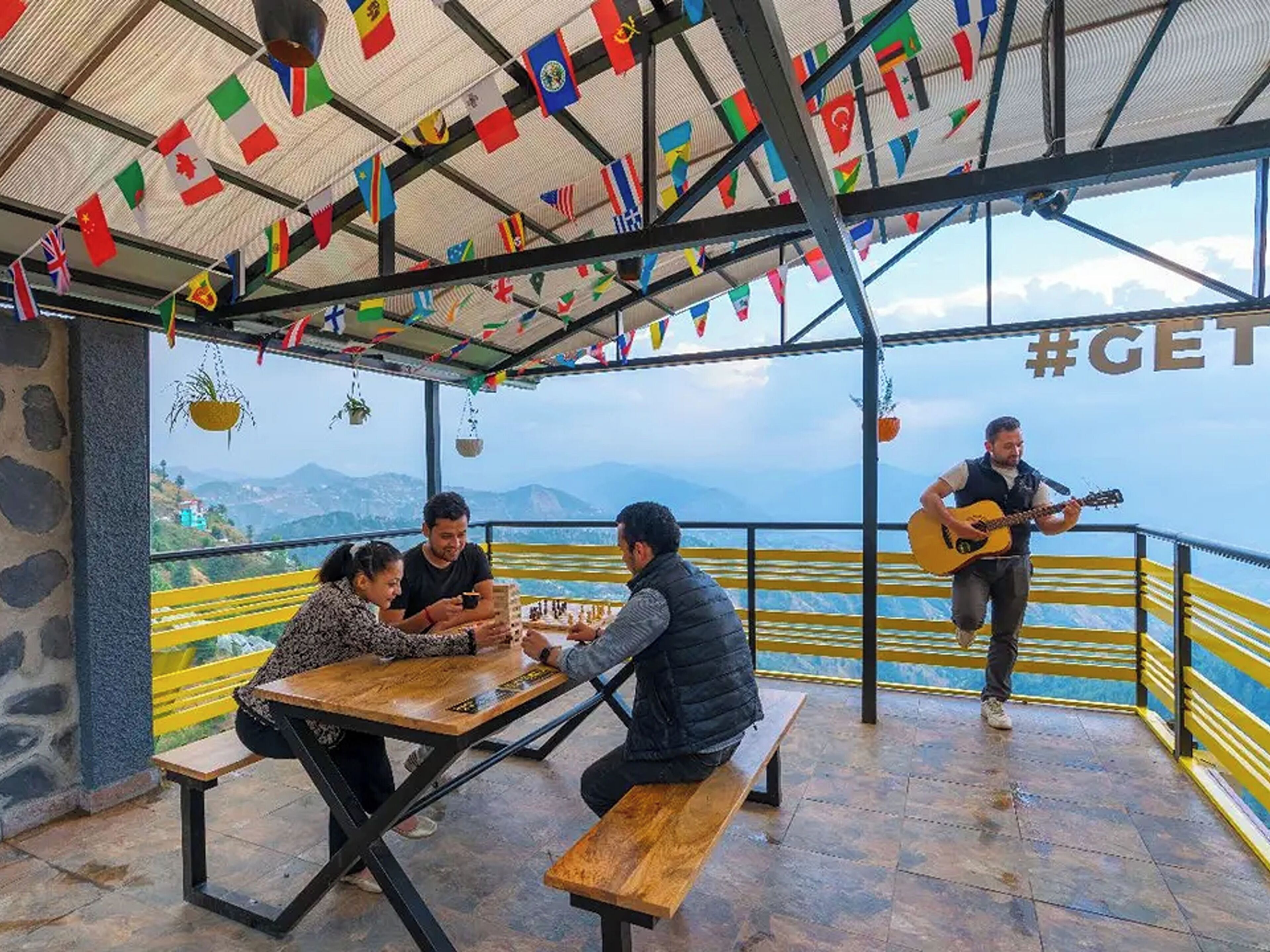 Rooftop terrace