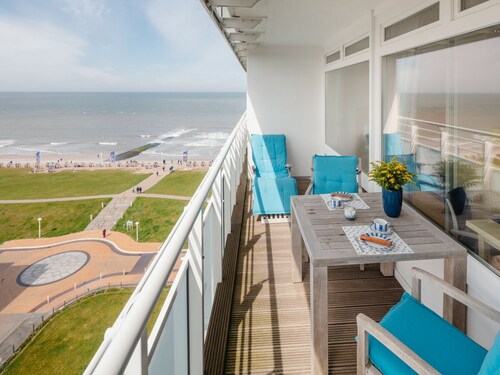 Ferienhaus 'Sonnengelb' mit Balkon und Wi-Fi