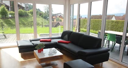 Holiday Home Sonnenhaus with Fireplace & Terrace, 200sqm, 4 Bedrooms, max. 6 Adults & 2 Children